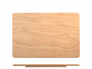 Tavola da Pasta in legno 12 mm 76x51 cm