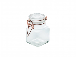 Confezione 3 Barattoli Glass Jars Quadrì  100 ml