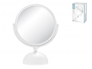Specchio bagno H2O con base trasparente