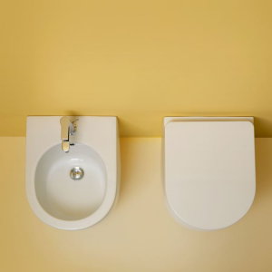 Stand-WC und Bidet 48 cm Flo Kerasan