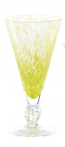 Eis Gläser Grit Gelb Transparent (6 Stück)