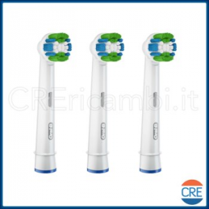 3 Testine Precision Clean per Oral-B Genius, Smart, PRO, Vitality, Vitality Plus