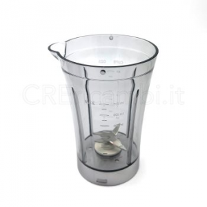 Bicchiere 600 ml con Gruppo Lame per Robot FR02
