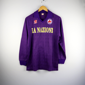 1989-90 Fiorentina Maglia ABM La Nazione M (Top)