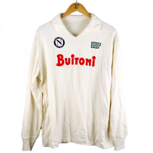 1985-86 Napoli Maglia Away Ennerre Buitoni (Top)