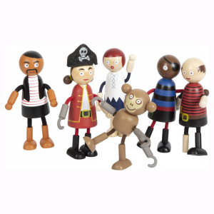 Bambole pieghevoli personaggi Pirata