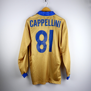 2002-03 Empoli Maglia #81 Cappellini Errea Match Issue vs Lazio XL