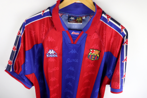 1995-97 Barcelona Maglia Home Kappa XL (Top)