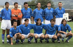 1999-00 Napoli Maglia  Nike Pre-campionato L (Top)