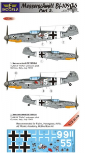 Messerschmitt Me-109G-6 Decals