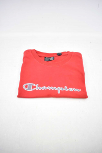 T-shirt Boy Champion 9 / 10 Years Red