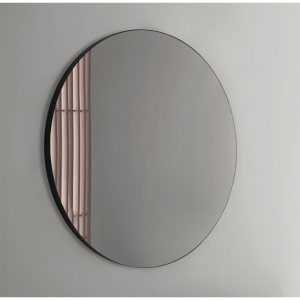 Oval mirror with Led light Parentesi Nic Design