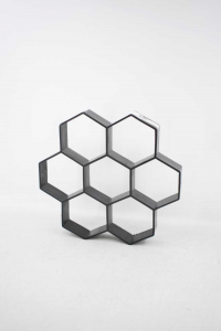 Stampo Esagonale Nido D'ape In Plastica Per Pavimentazioni 29 Cm