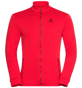 Odlo - MID LAYER FULL ZIP BERRA CHINESE RED