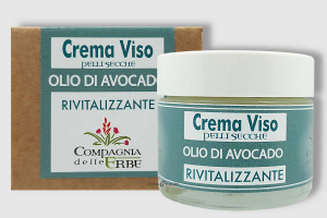 Compagnia delle Erbe crema viso rivitalizzante Olio di Avocado 50 ml