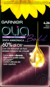 Garnier Olia Bold Colorazione permanente senza amoniaca 4.26 Viola Intenso