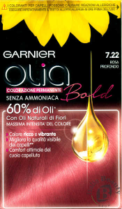 Garnier Olia Bold Colorazione permanente senza amoniaca 7.22 Rosa Profondo