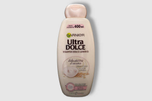 Garnier Ultra Dolce shampoo lenitivo Riso e Latte d’Avena maxi formato