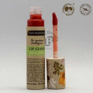 Naturaverde Bio lip gloss ultra shine colore 03 rosa scuro