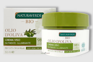 Naturaverde Bio Olio d’Oliva crema viso nutriente per tutte le pelli