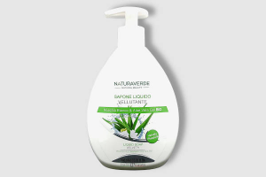 Naturaverde sapone liquido Muschio Bianco e Aloe Vera Gel Bio