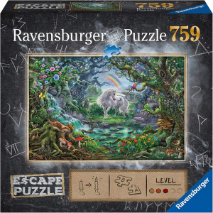 Ravensburger escape the puzzle: unicorno 16512 