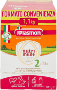 LATTE NUTRIMUNE 2 1,1 KG PLASMON