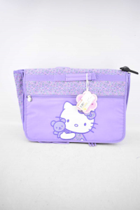 Backpack In Fabric Hello Kitty Size 44x33 Cm New