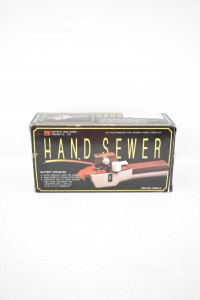 Sewing Machine Portable Hand Sewer Battery Op.ed