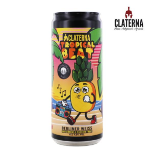 Claterna coll. w/ Radiocraft Brewery, Tropical Beat, berliner weiss, 4%, lattina 33cl