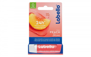 Labello pesca new peach shine arancio 24H idratazione con oli naturali 5,5 ML