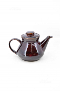 Ceramic Teapot Brown 20 Cm