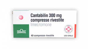 CANTABILIN*40CPR RIV 300MG