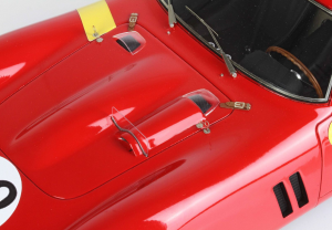 Ferrari 250 GTO Le Mans 1962 Rosso Corsa Ltd 200 Pcs With Plexi Case - 1/18 BBR