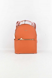 Backpack Diana & Co Size 20x26x11 Cm Color Orange New
