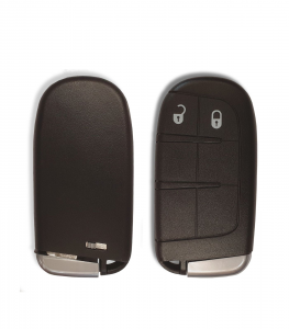 Chiave 2 Tasti per Telecomando Auto Compatibile con Fiat Freemont, 500X con Guscio e Lama