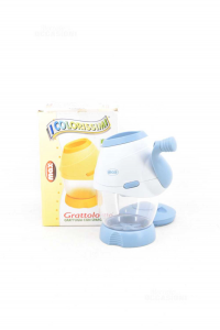Grattolotto Grater With Spargitore Light Blue