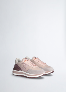 Liu Jo Sneakers platform con logo paillettes