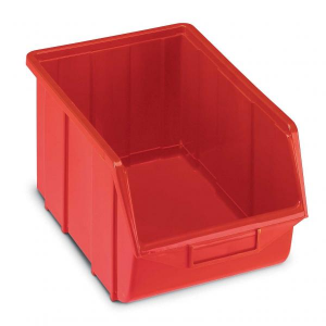 Ecobox - Contenitore rosso 22x35,5x16,7 
