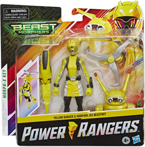 Hasbro - Power Rangers Yellow Ranger e Morphin Jax Beastbot