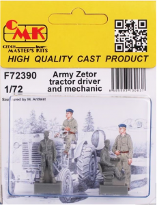 CMK Army Zetor Tractor Driver and Mechanic
