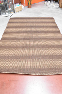 Carpet Brown Beige 168x225 Cm