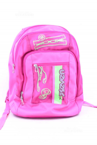 Backpack Baby Girl Pink Seven Size 43x40 Cm New