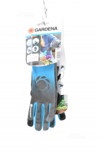 Gardena Guantes Para Jardín S Gris Azul Nuevo