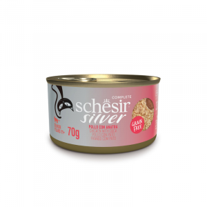 Schesir Cat - Silver - Mousse & Filetti - 70gr