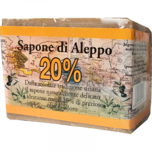 Sapone di Aleppo 20% – Biomeda