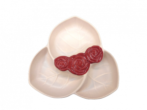 WALD piatto rose malva svuotatasche contenitore