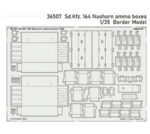 EDUARD 36507 Sd.Kfz.164 Nashorn Fotoincisioni della scatola di munizioni