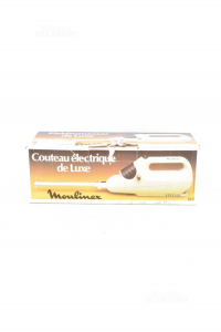 Knife Electric Moulinexworking White Brown
