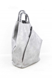 Faux-leather Bag Gray Hernan 42 Cm Newx